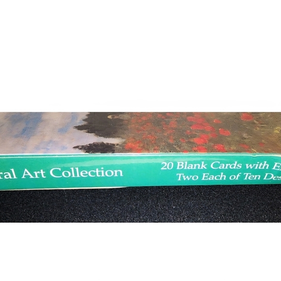 Robert Fredrick Note Cards Blank Floral Art Collection Greeting Complete Set VTG - Picture 6 of 9